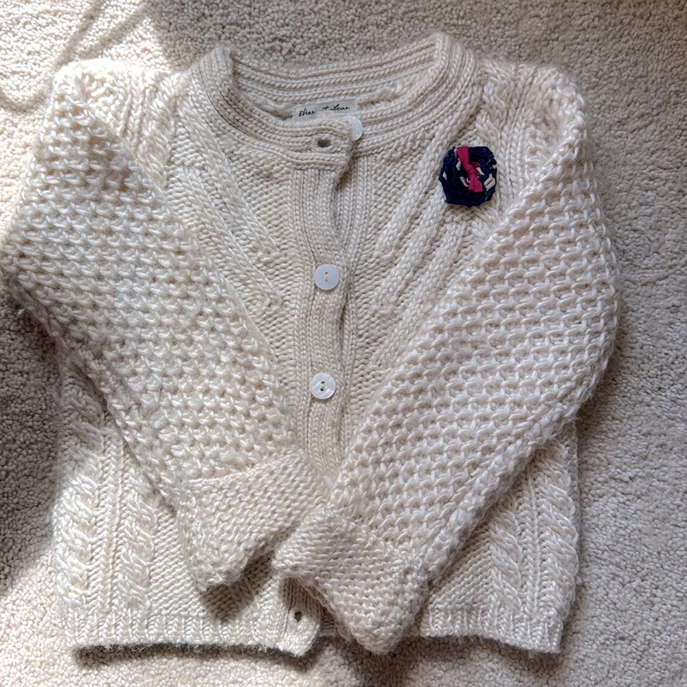 Beautiful sweater for a toddler